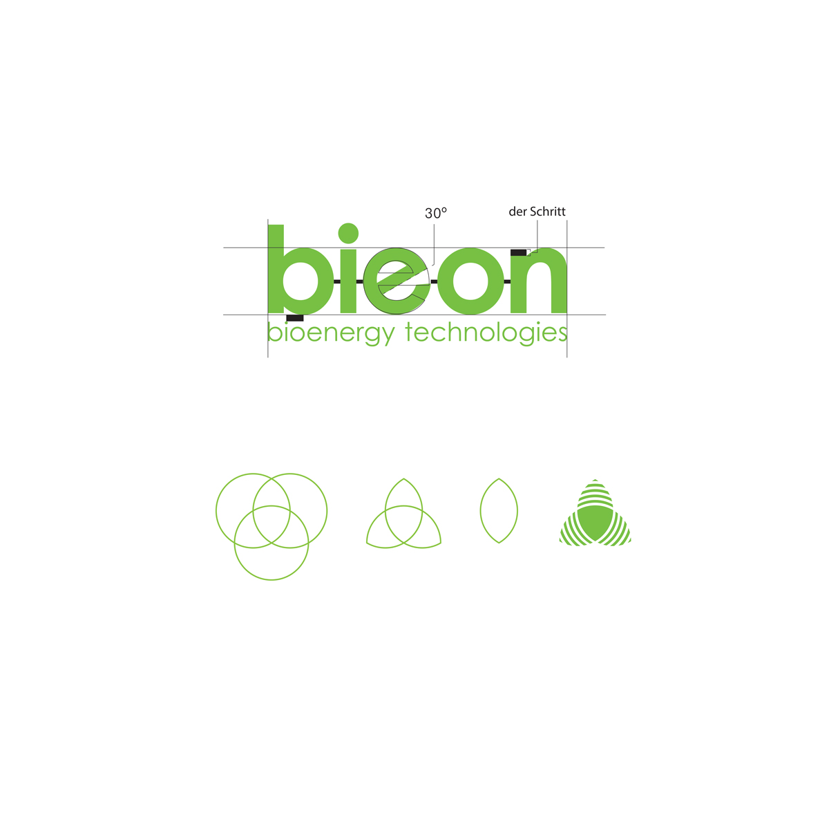 Bieon: Brand Identity for a Bioenergy Company, frame 1 of 2