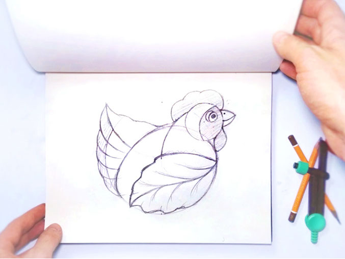 Creating a logo with ellipses, slide 13 of 14