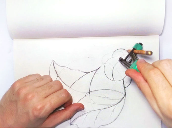 Creating a logo with ellipses, slide 7 of 14