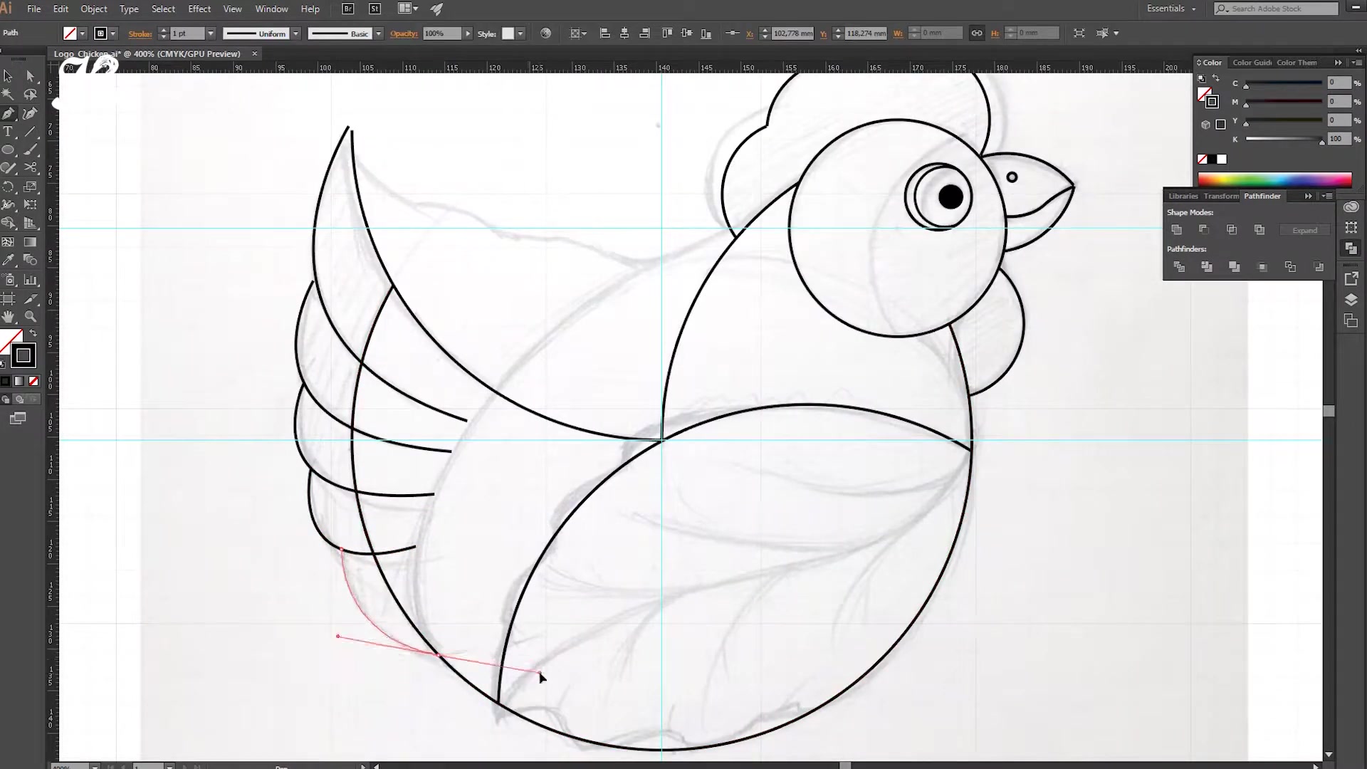 Creating a logo with ellipses, still 4 of 6