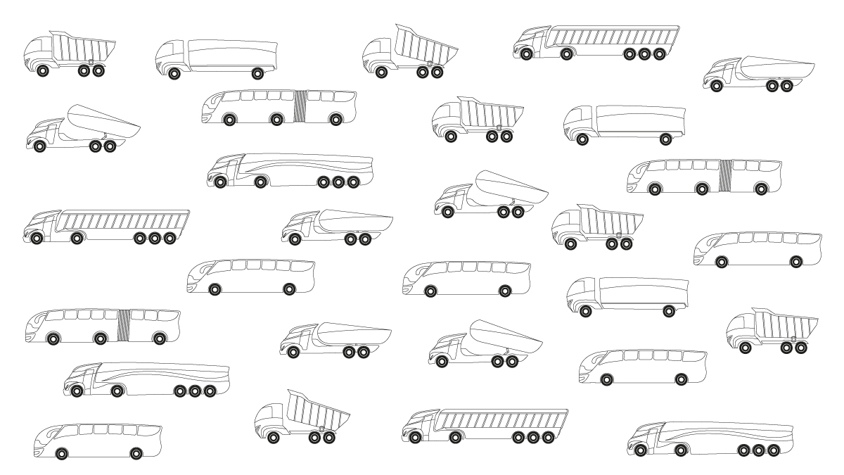 Transport Pictograms: Icon System, frame 2 of 2